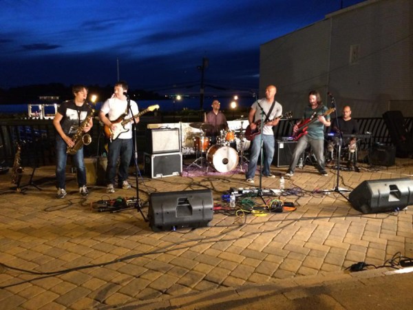 Men of Rock, performing in 2014